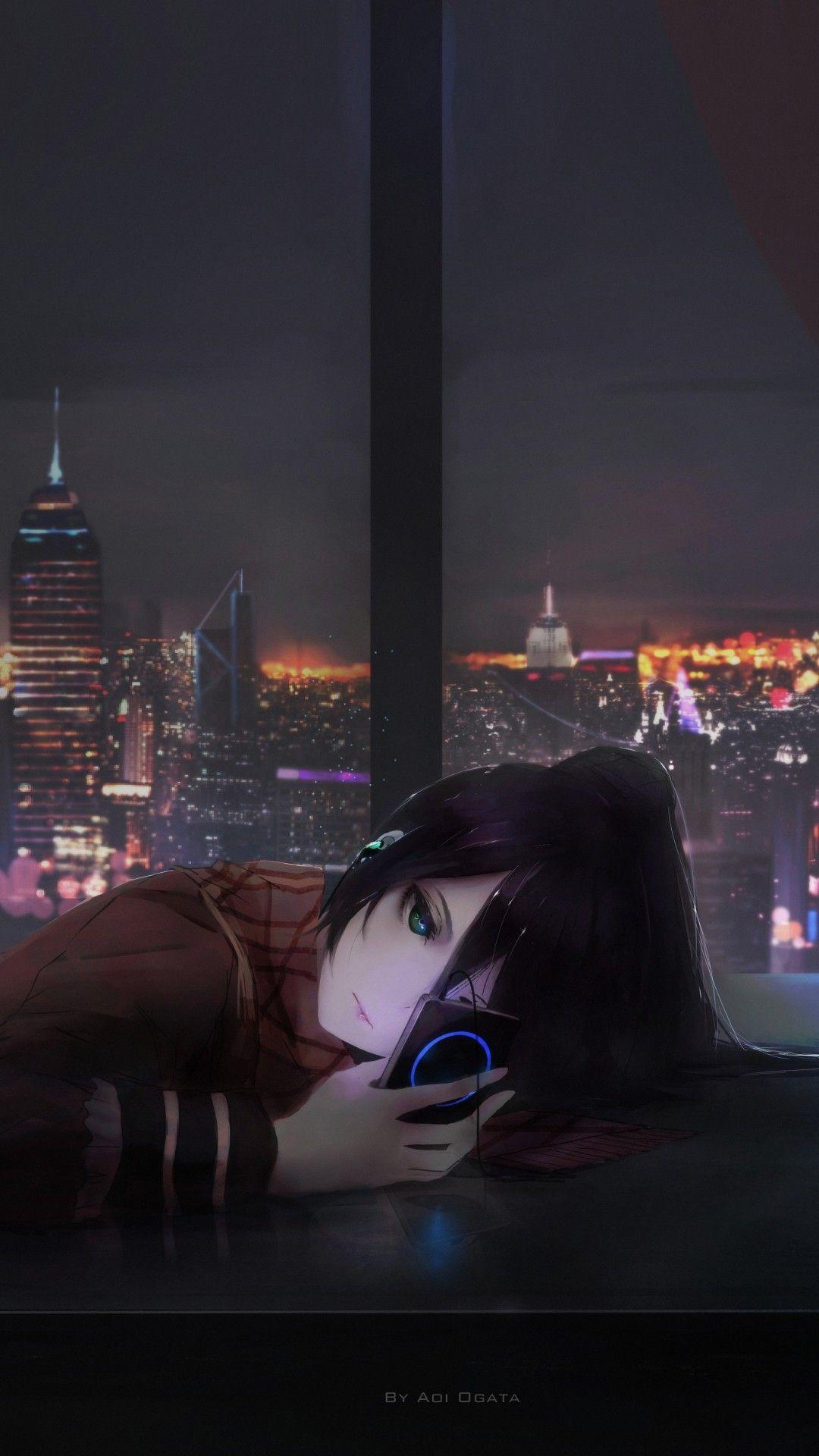 1080x1920 Depressing Sad Anime Wallpaper HD