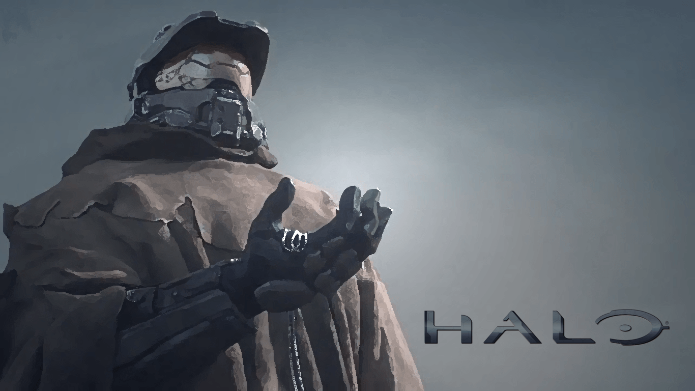 1366x768 Best halo wallpaper