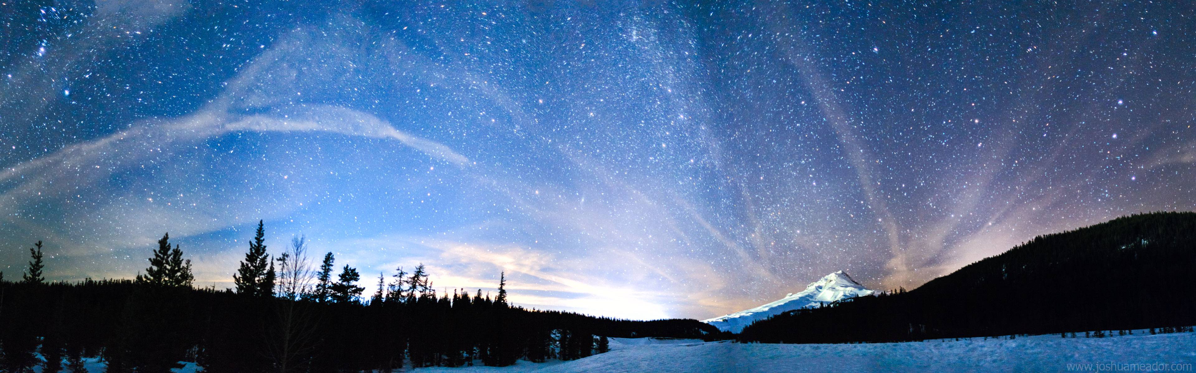 3840x1200 I've always been fascinated with space, so lately I have been taking panoramic picture of the stars. Here are a few of my favorites