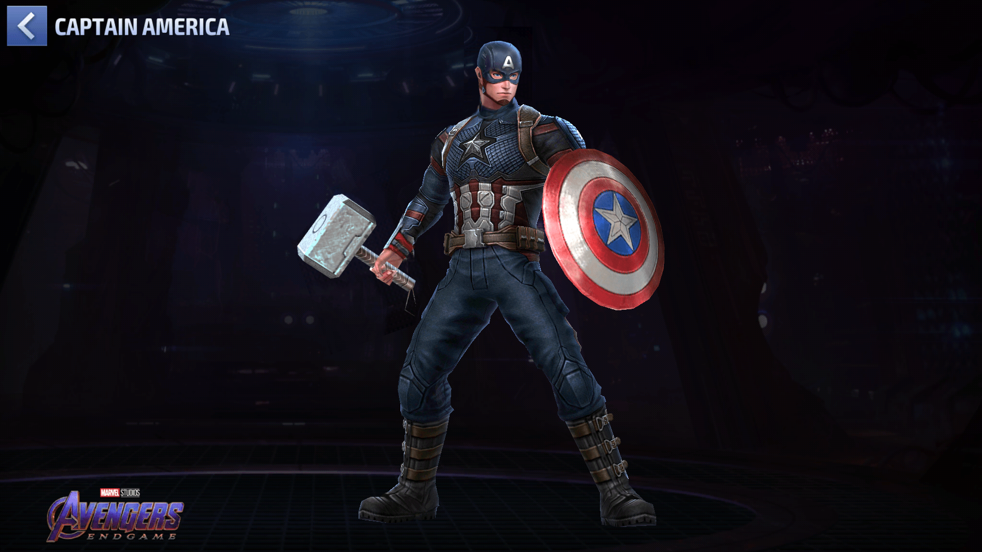 1920x1080 Captain America With Hammer Wallpaper