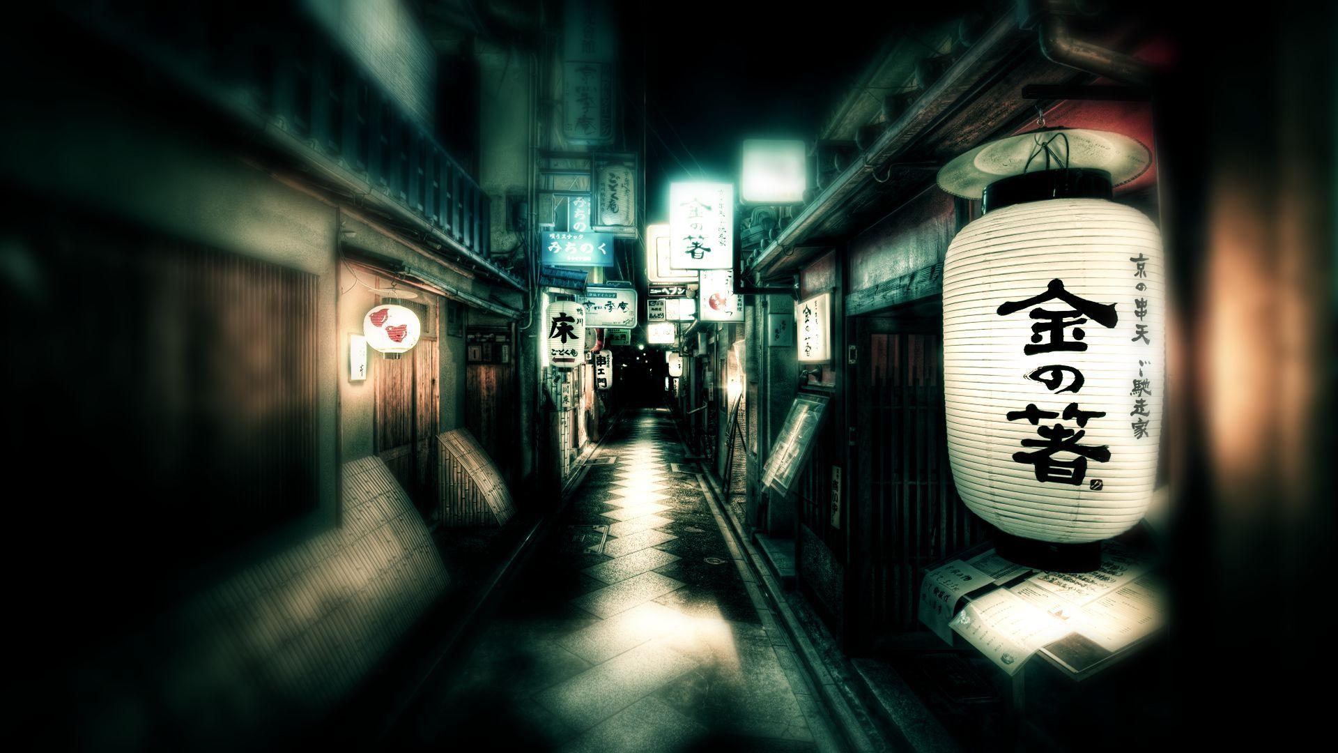 Japanese Alley Wallpapers Top Free Japanese Alley Backgrounds Wallpaperaccess