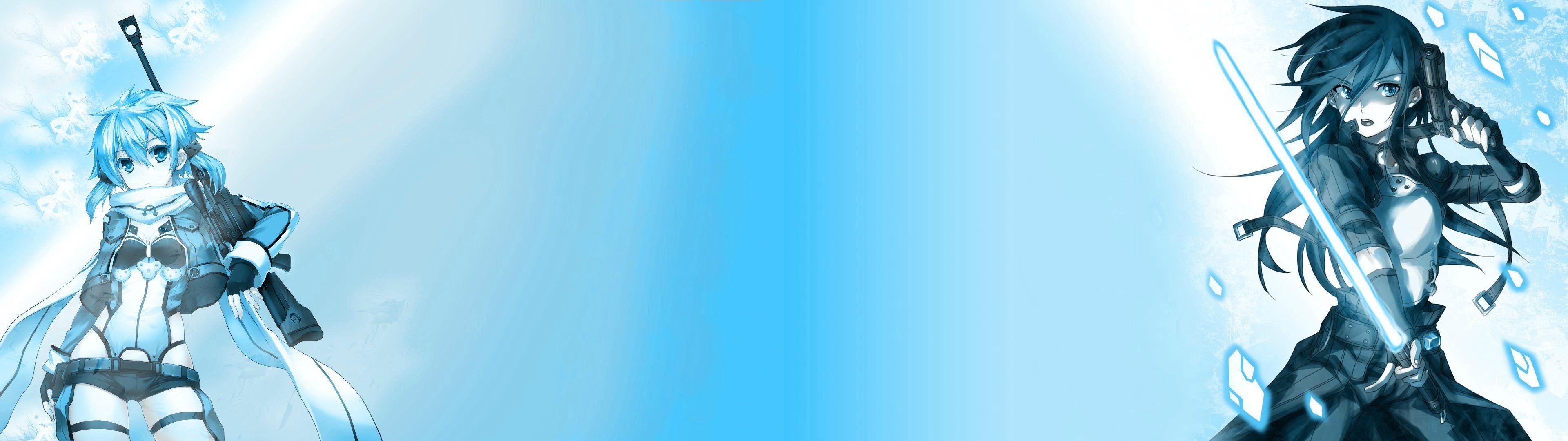 Sword Art Online Dual Monitor Wallpapers - Top Free Sword Art Online Dual Monitor Backgrounds