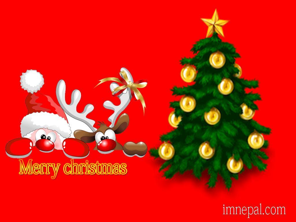 1024x768 Merry Christmas Day 2019 Greeting Cards, Wallpaper & Designs