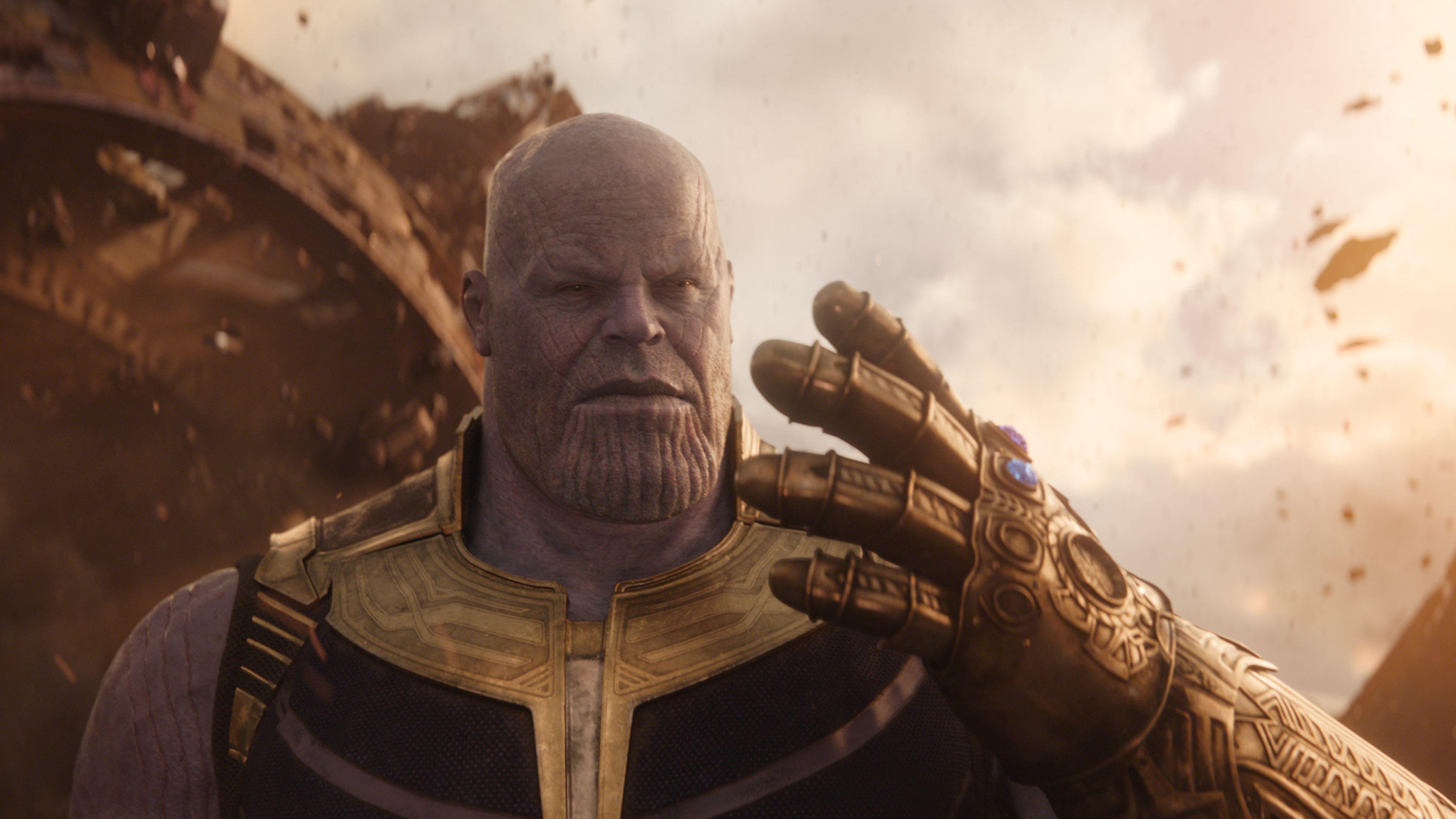 3840x2160 Thanos almost Hero of Avengers: Infinity War