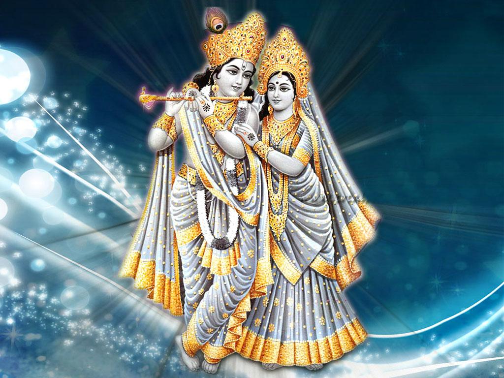 1024x768 FREE Download Radha And Krishna Wallpaper