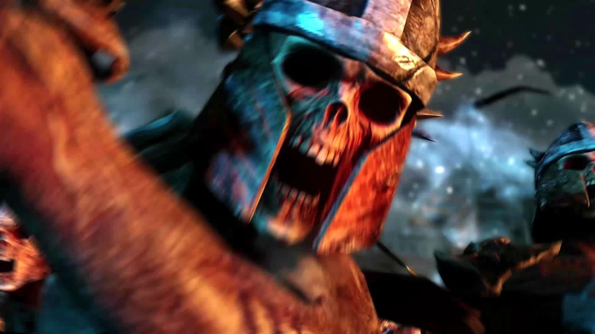 1920x1080 Skull and Flame Wallpaper