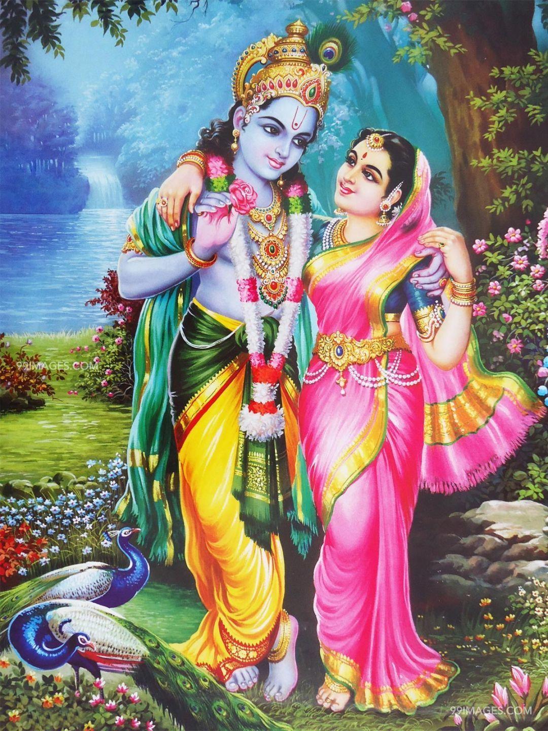 1080x1440 Radha Krishna HD Wallpaper