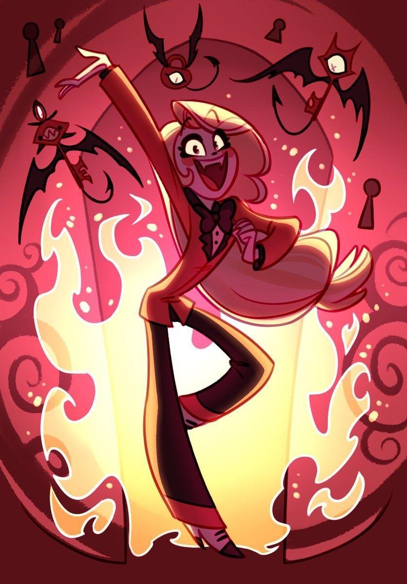 838x1200 Hazbin Hotel Wallpaper