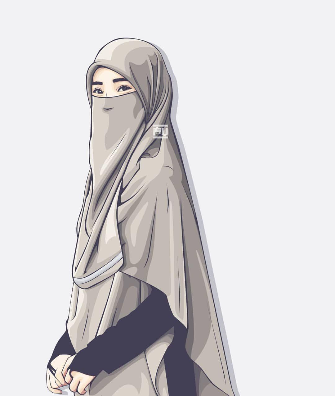 1080x1275 Anime Hijab Wallpaper