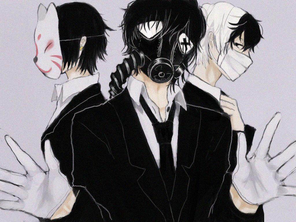 anime boy with mask        <h3 class=