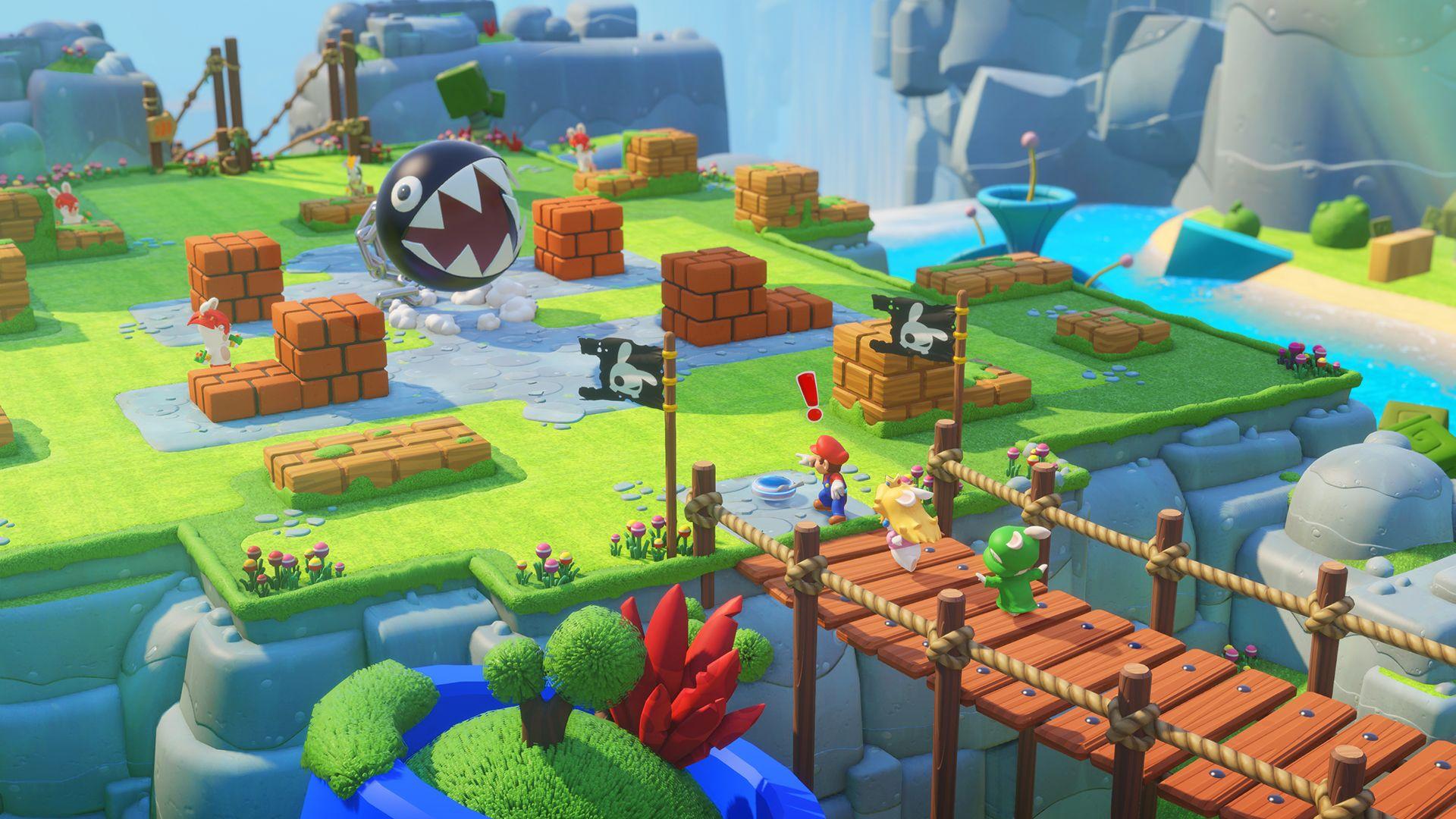 1920x1080 Review: Mario + Rabbids Kingdom battle is more than just Nintendo XCOM