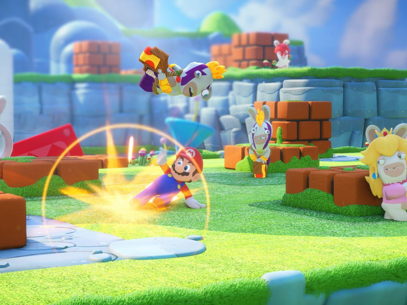 1400x1050 Mario + Rabbids is a shockingly good Nintendo Switch strategy game