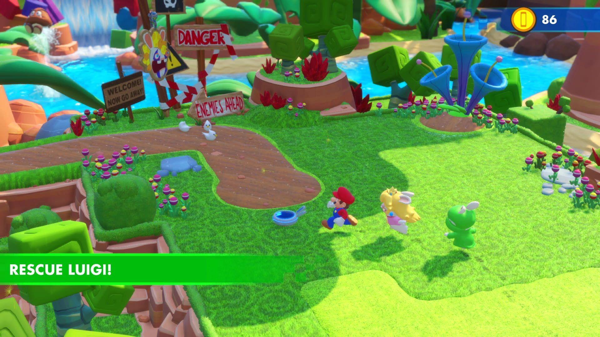 1920x1080 Mario + Rabbids Kingdom Battle review: Dare you to move