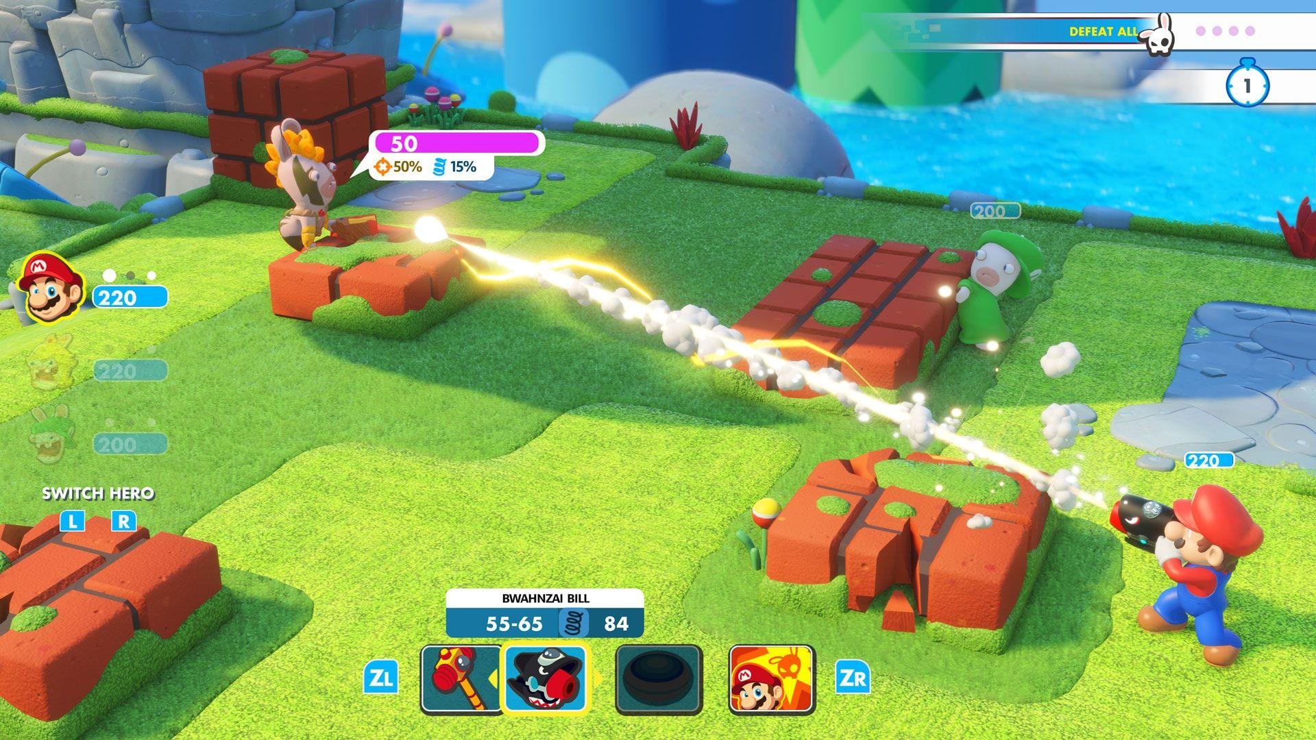 1920x1080 Mario + Rabbids Kingdom Battle: Combat System. Rabbids Official Website. News Detail (UK)
