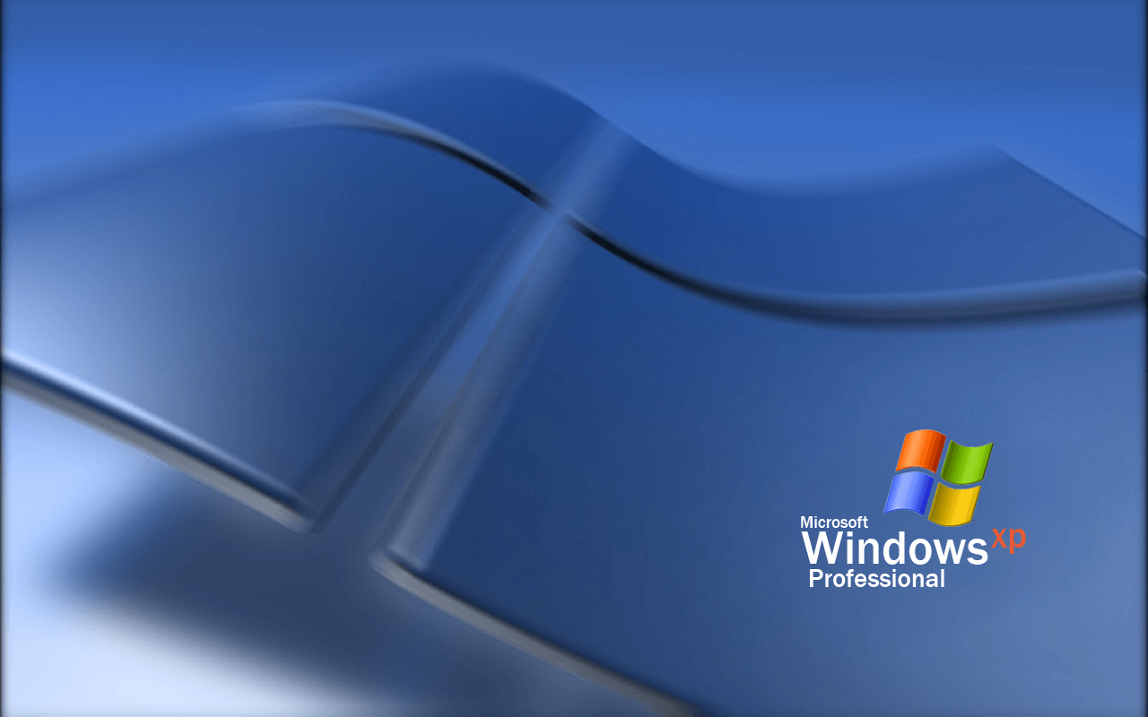 windows xp background blue