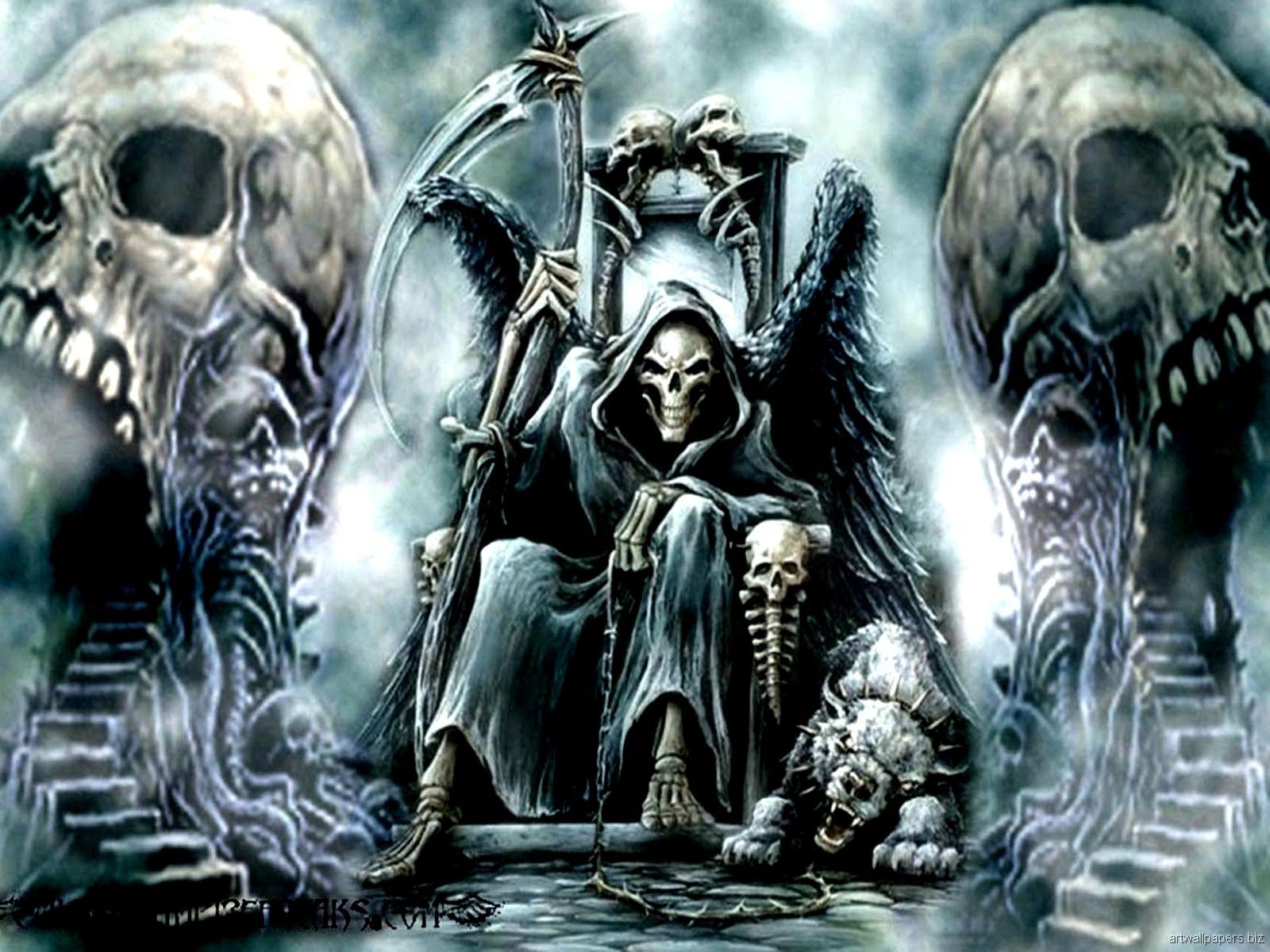 1600x1200 HD Skeleton Wallpaper