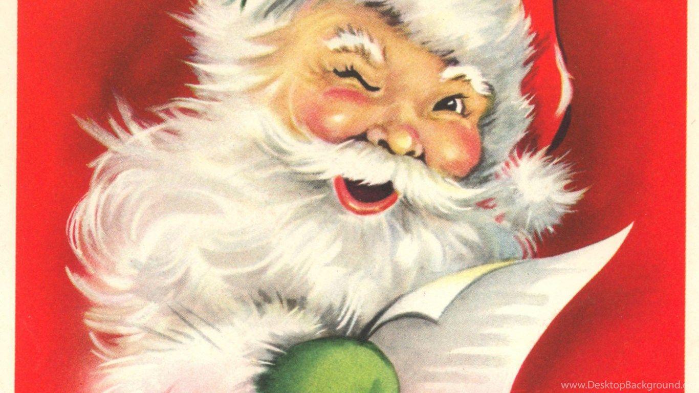 Vintage Santa Claus Wallpapers - Top Free Vintage Santa Claus ...