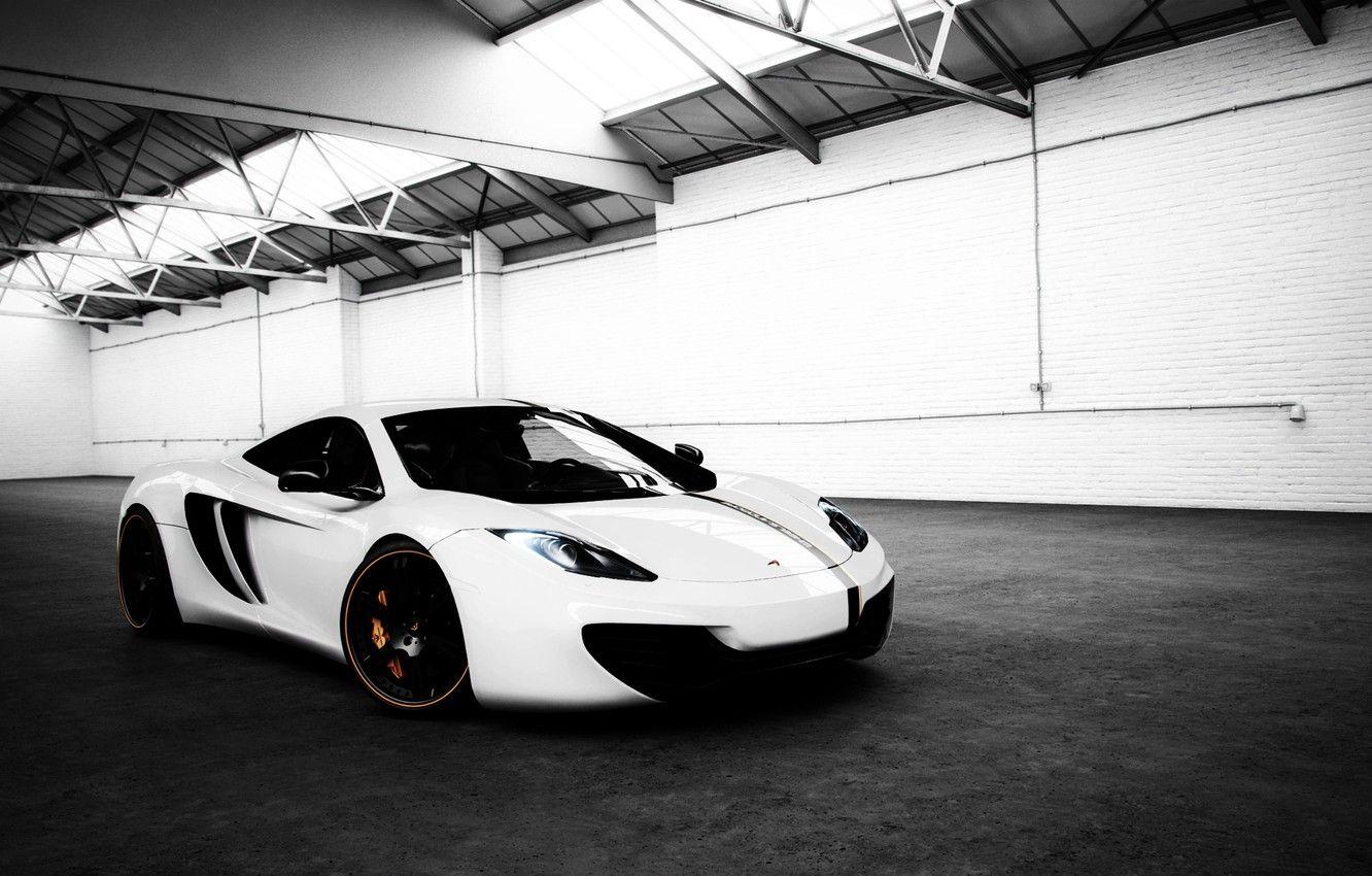 1332x850 Wallpaper White, Tuning, McLaren, Hangar, Supercar, Tuning, Wheelsandmore, MP4 12C, The Front, McLaren, Toxic, MP4 12C Image For Desktop, Section Mclaren