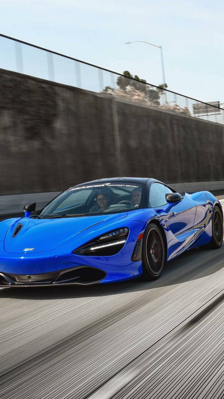 720x1280 Supercars Gallery: Mclaren 720s Blue Wallpaper