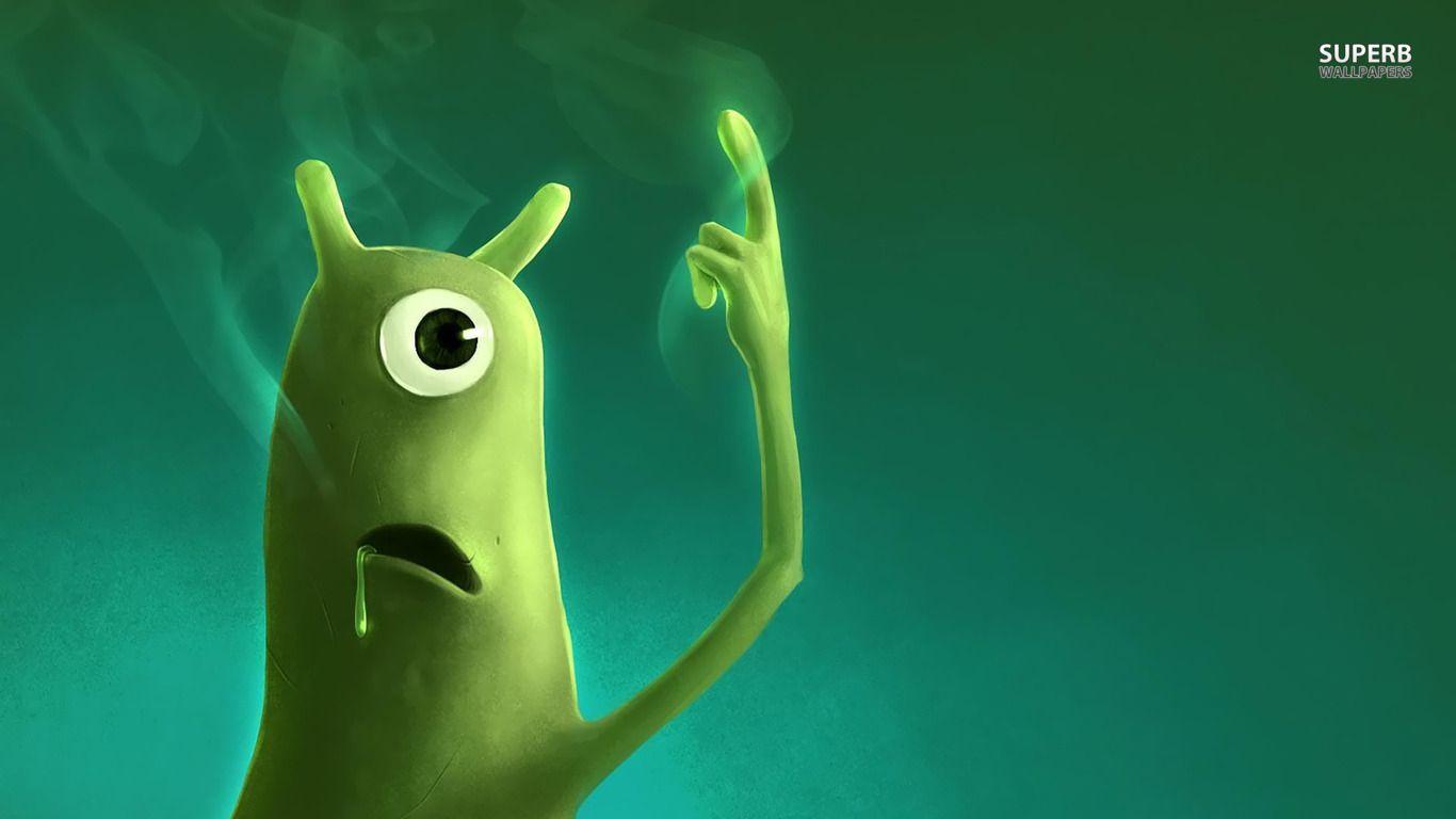 1366x768 Bacteria Wallpaper