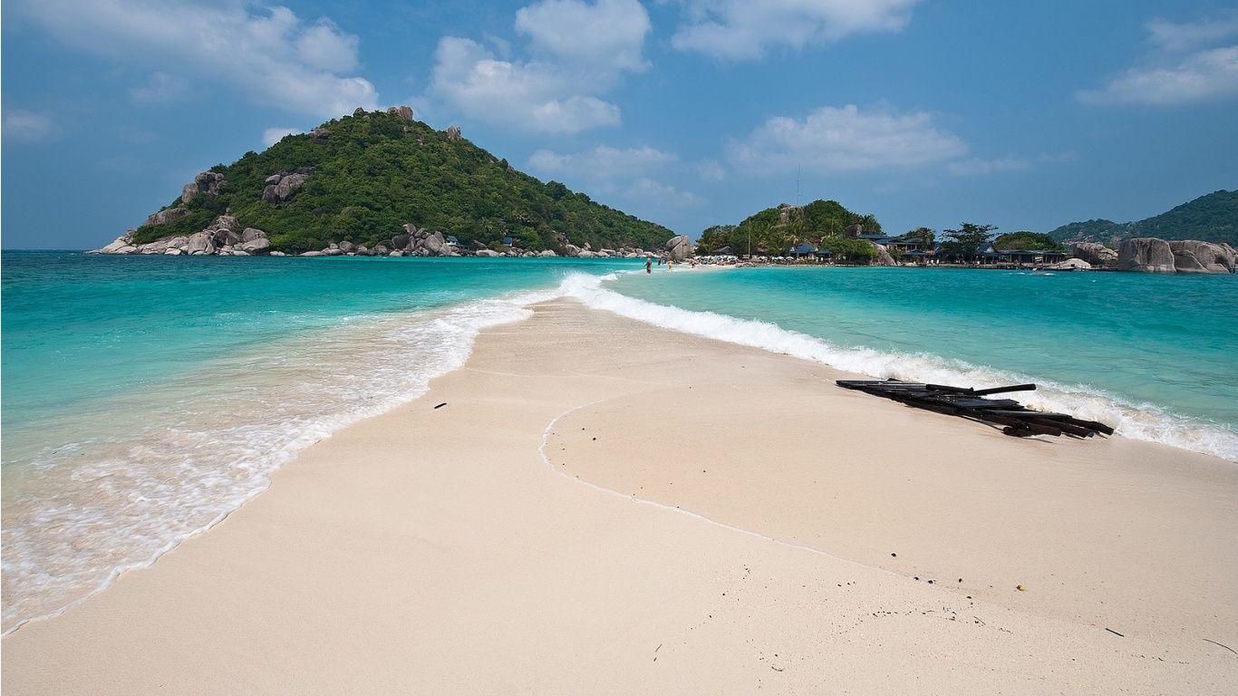 1366x768 Koh Nang Yuan Pha Ngan Wallpaper