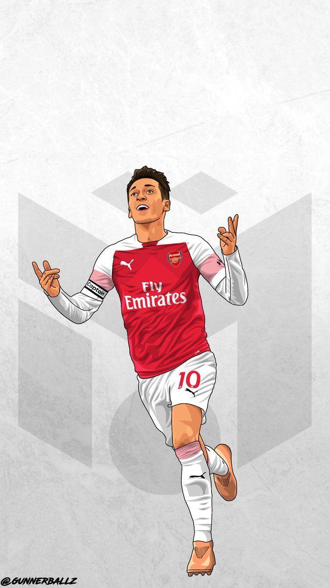 675x1200 iPhone Arsenal Players Wallpaper 2019