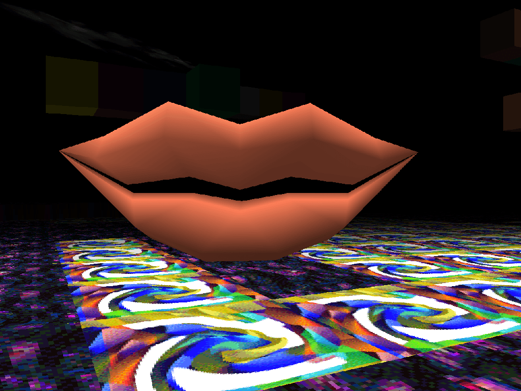 1024x768 Floating Lips. LSD: Dream Emulator