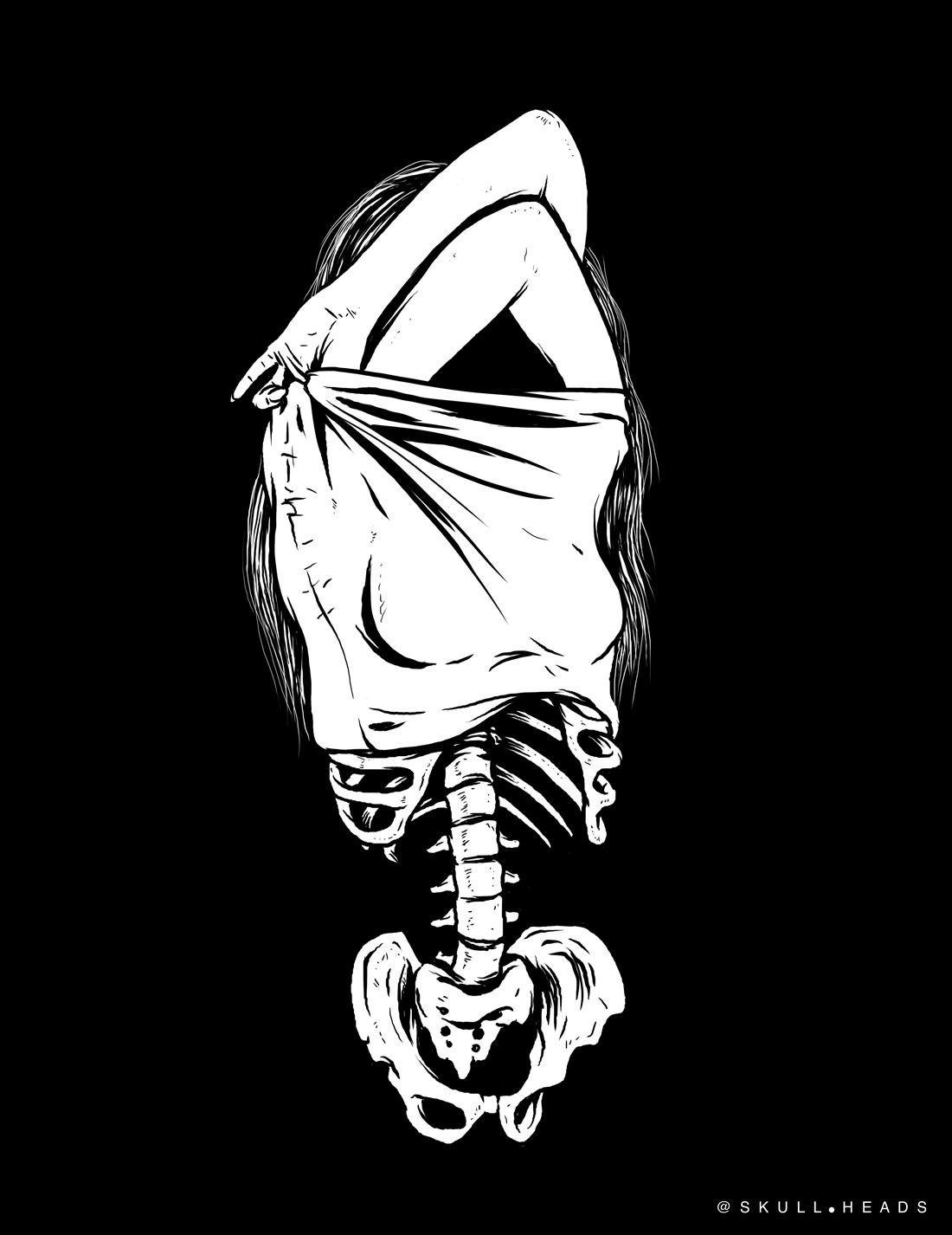 1100x1426 In My Skin. Skull art, Skeleton art, Art sketches