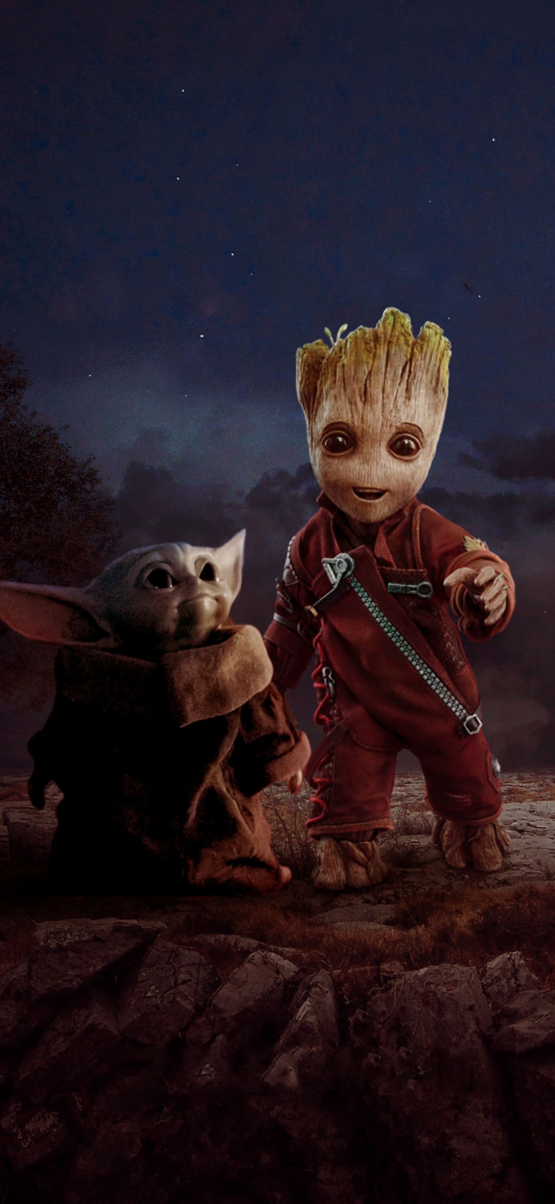 1080x2340 Baby Groot Wallpaper: Free 4k Baby Groot Wallpaper Download [ HD ]