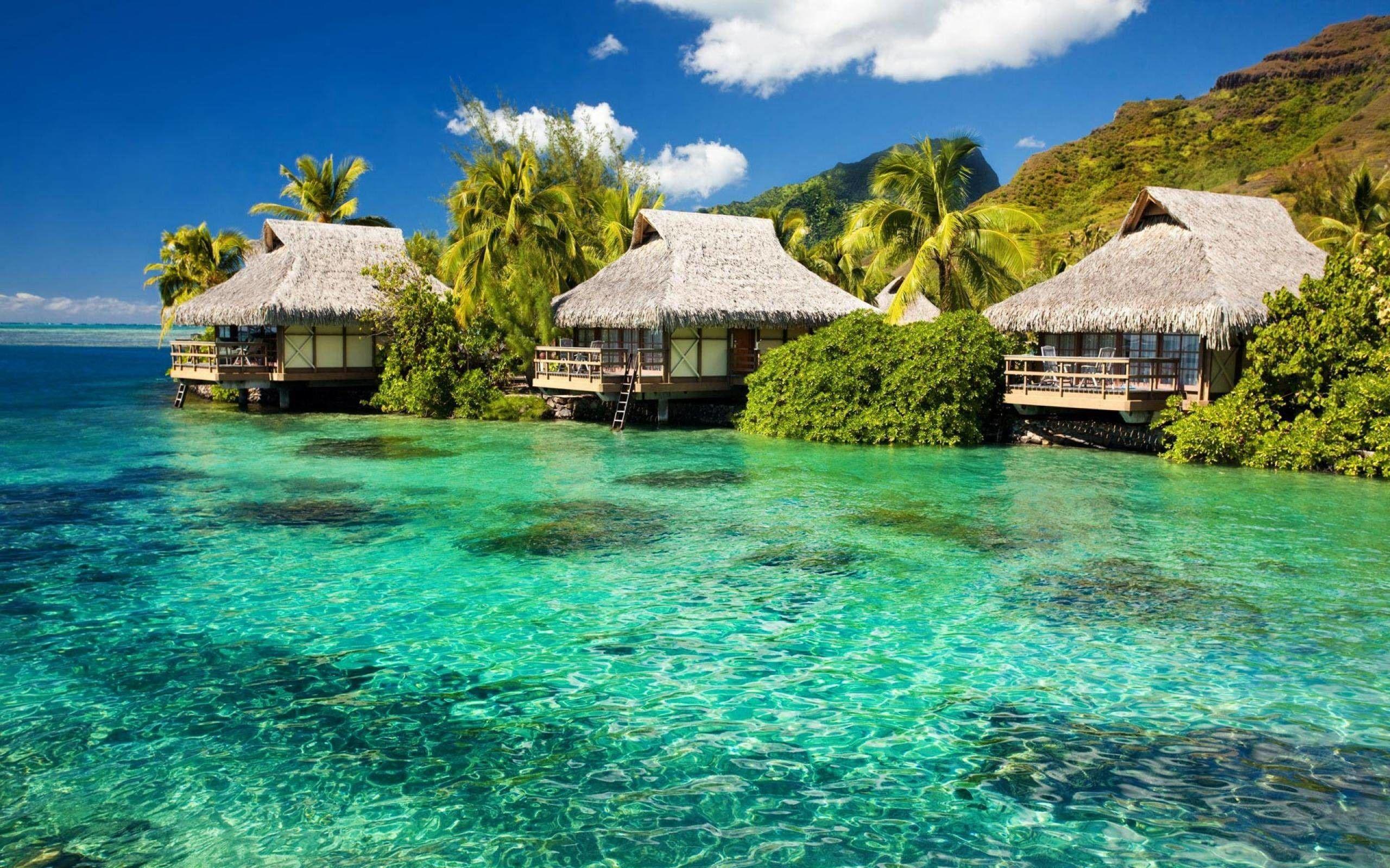 2560x1600 Exotic Beach Wallpaper