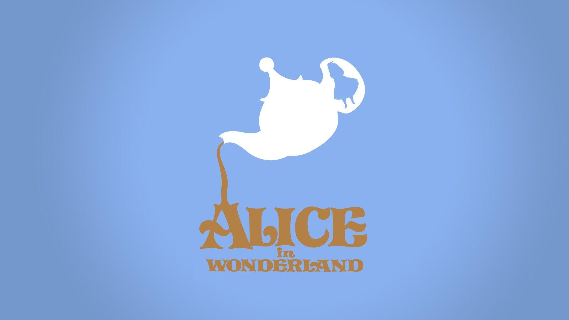 1920x1080 minimalistic alice in wonderland