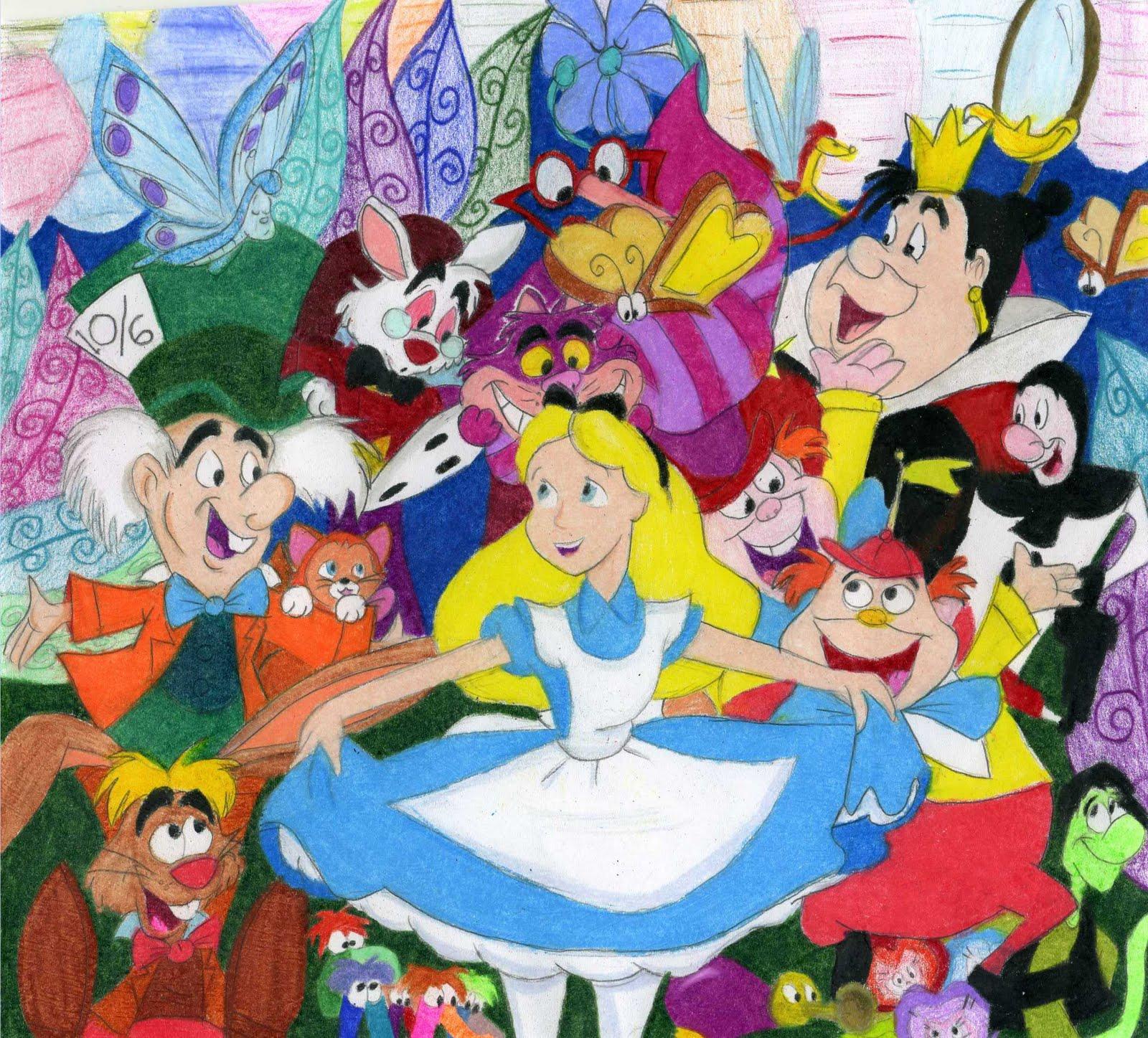 1600x1447 Disney Alice in Wonderland Wallpaper