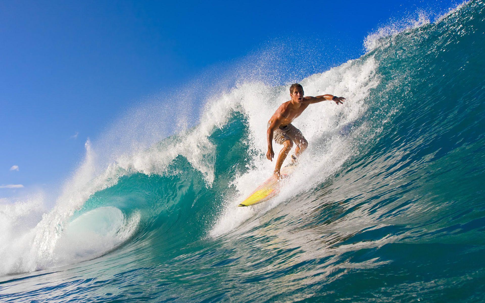 1920x1200 Surfing Wallpaper