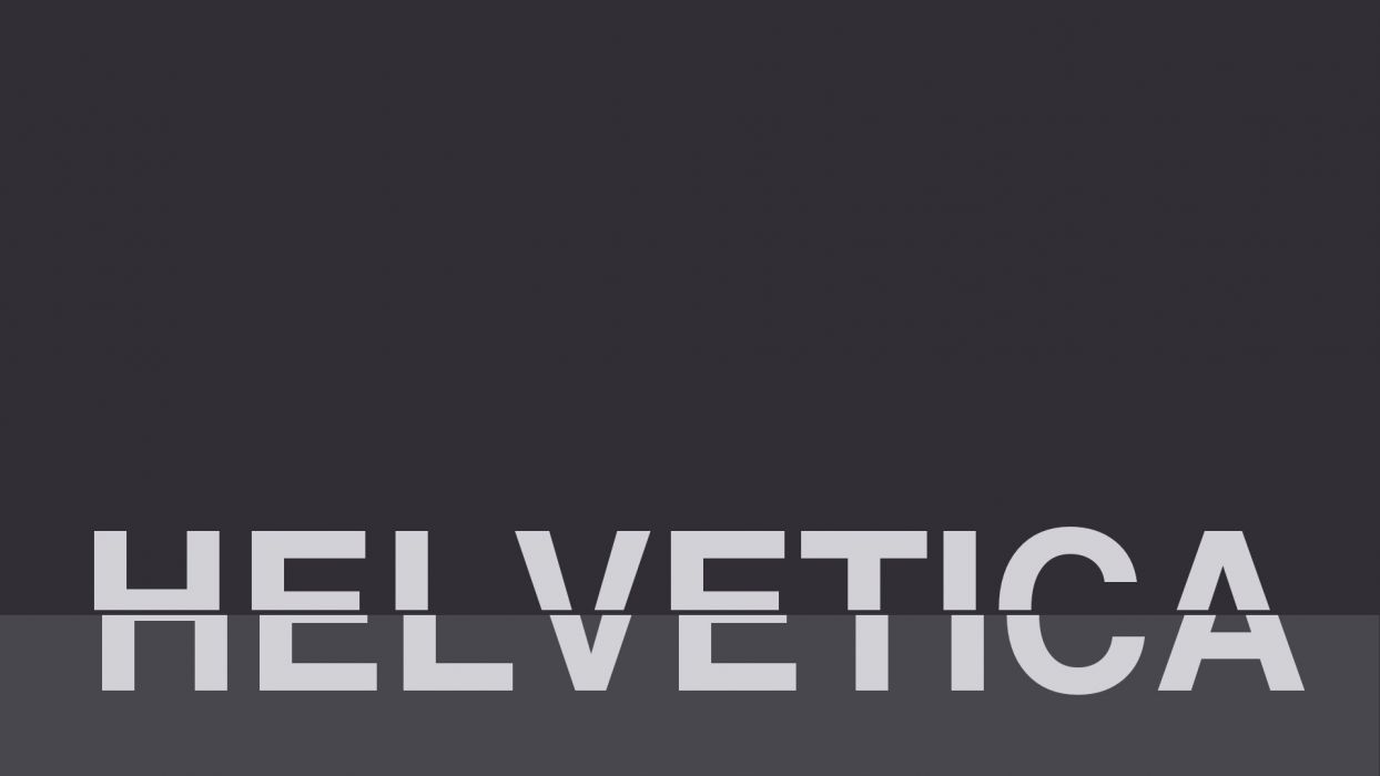 1244x700 Helvetica Wallpaper