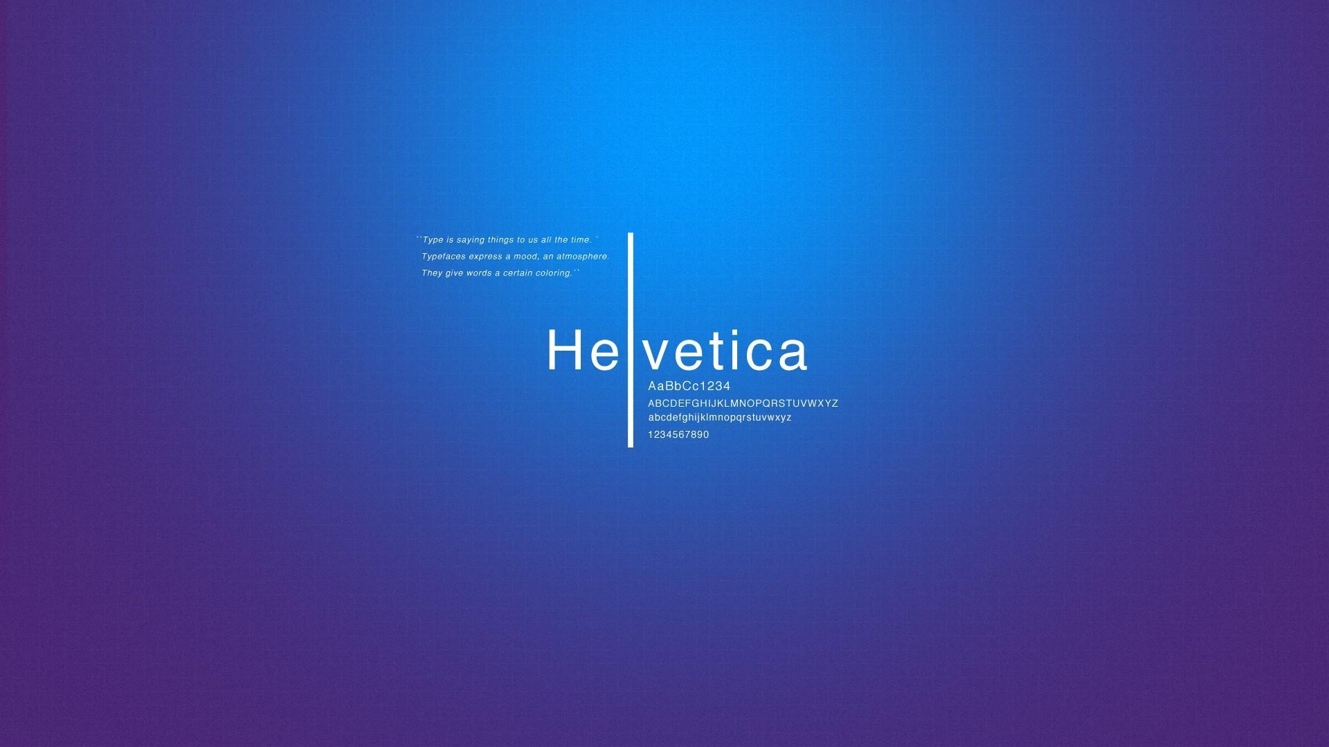 1920x1080 Helvetica Wallpaper
