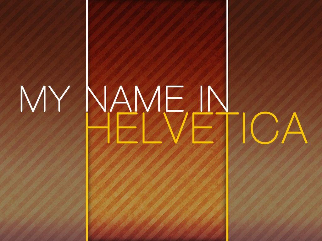 1024x768 Stylish Typographical Wallpaper for Helvetica Lovers