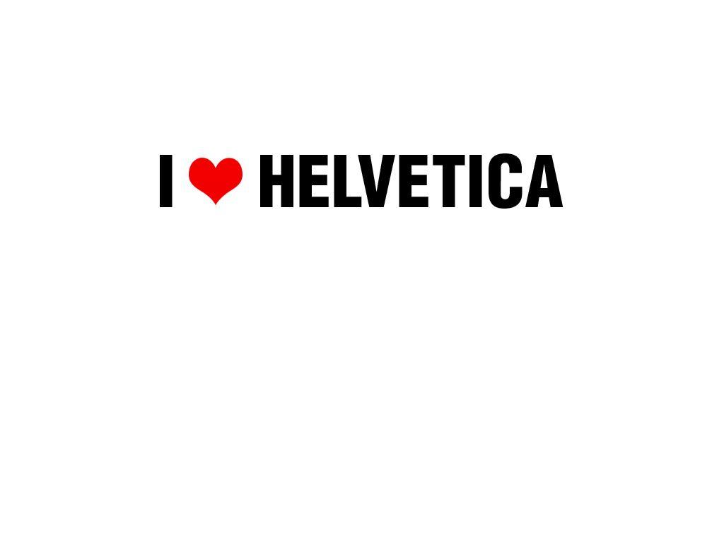 1024x768 Stylish Typographical Wallpaper for Helvetica Lovers