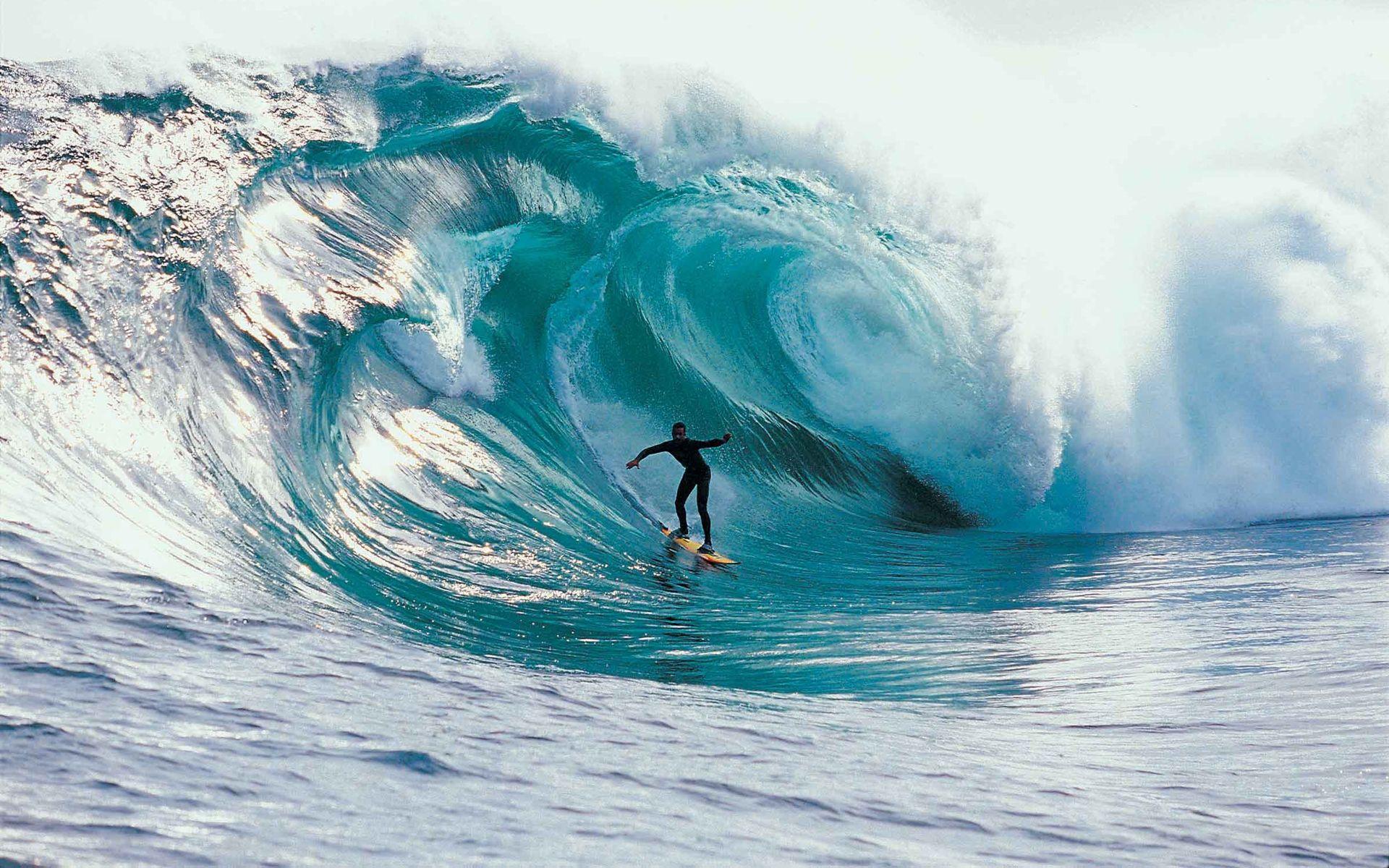 1920x1200 Extreme Ocean Surfing wallpaper