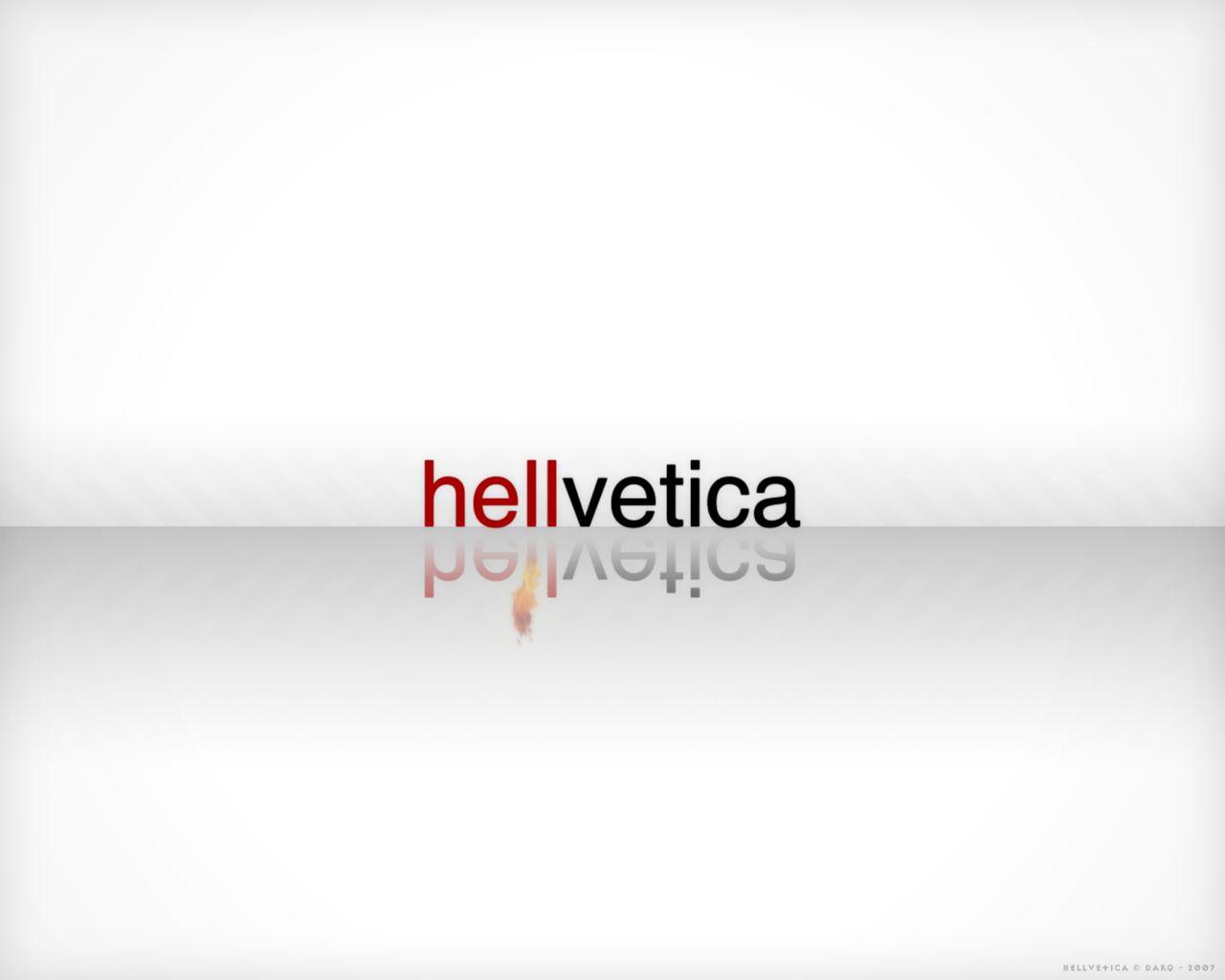 1280x1024 Stylish Typographical Wallpaper for Helvetica Lovers