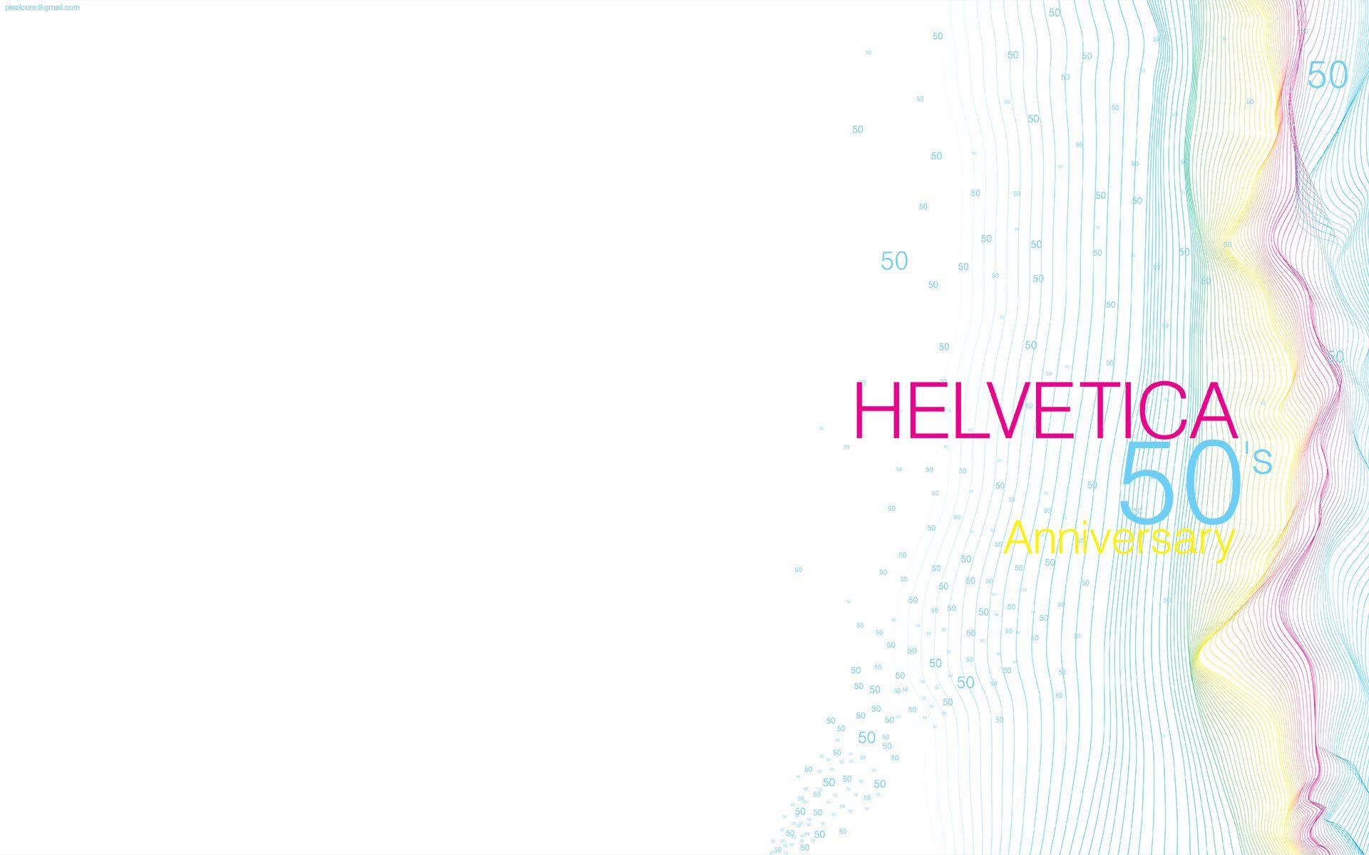 1920x1200 Stylish Typographical Wallpaper for Helvetica Lovers