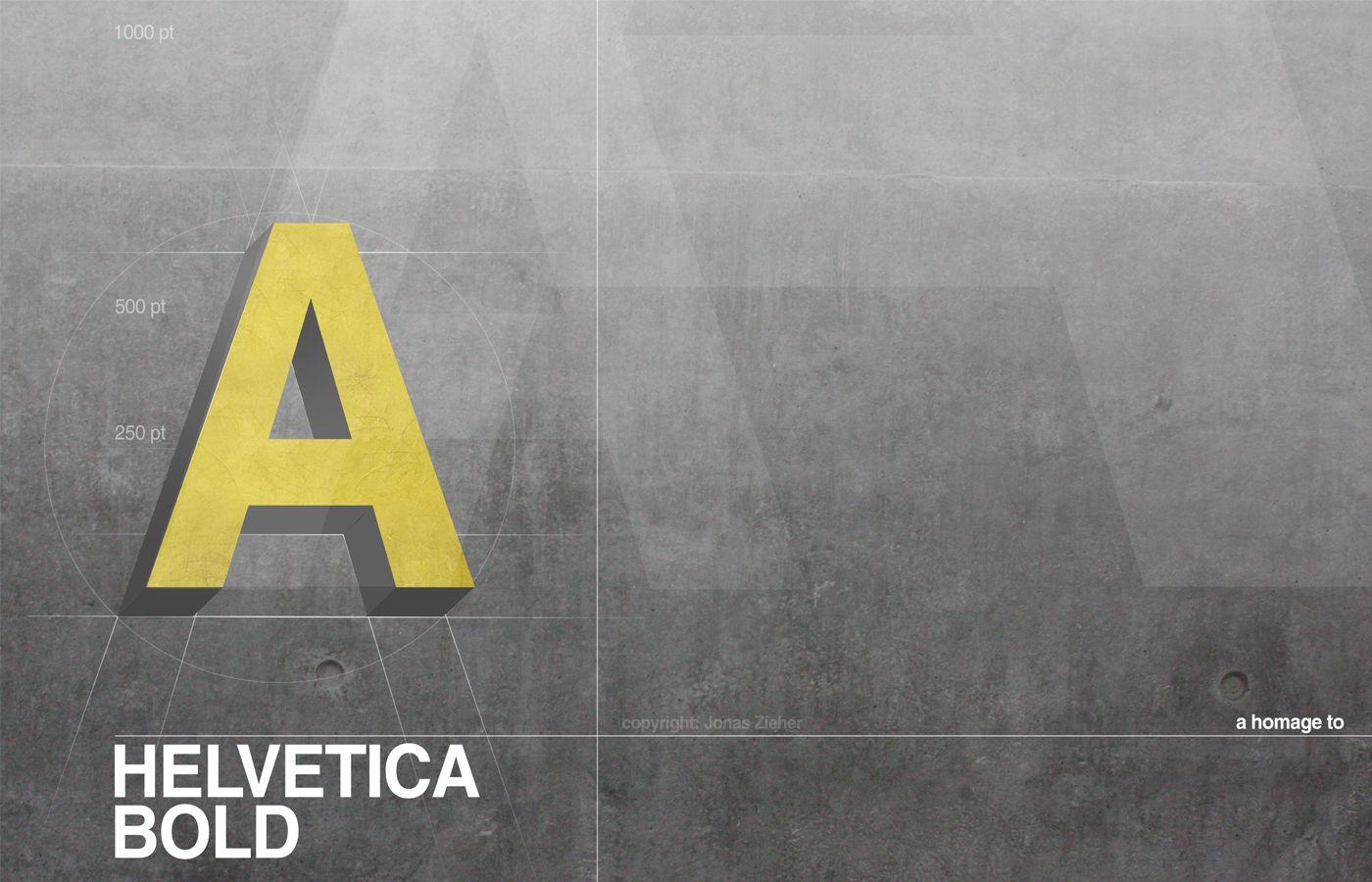 1400x900 Stylish Typographical Wallpaper for Helvetica Lovers