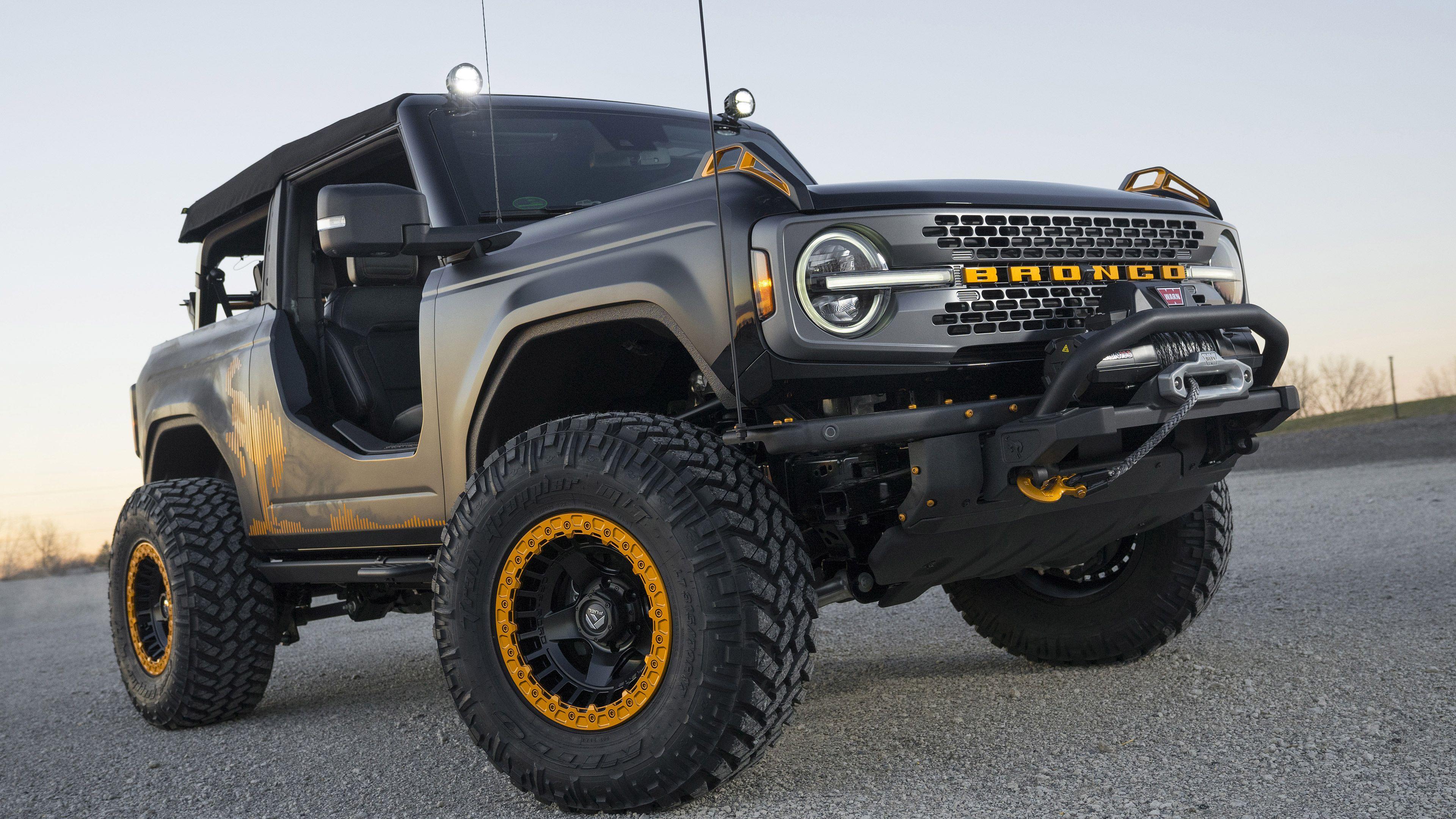 3840x2160 Download 2020 Ford Bronco Badlands Sasquatch 2 Door Concept Wallpaper