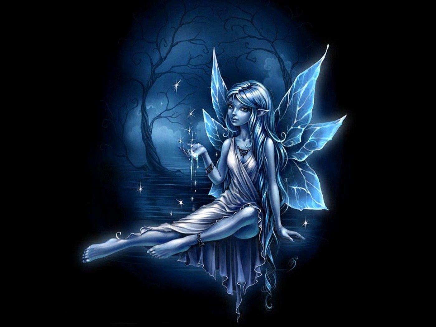 Blue-haired Fairy - Russian Mythology - wide 4
