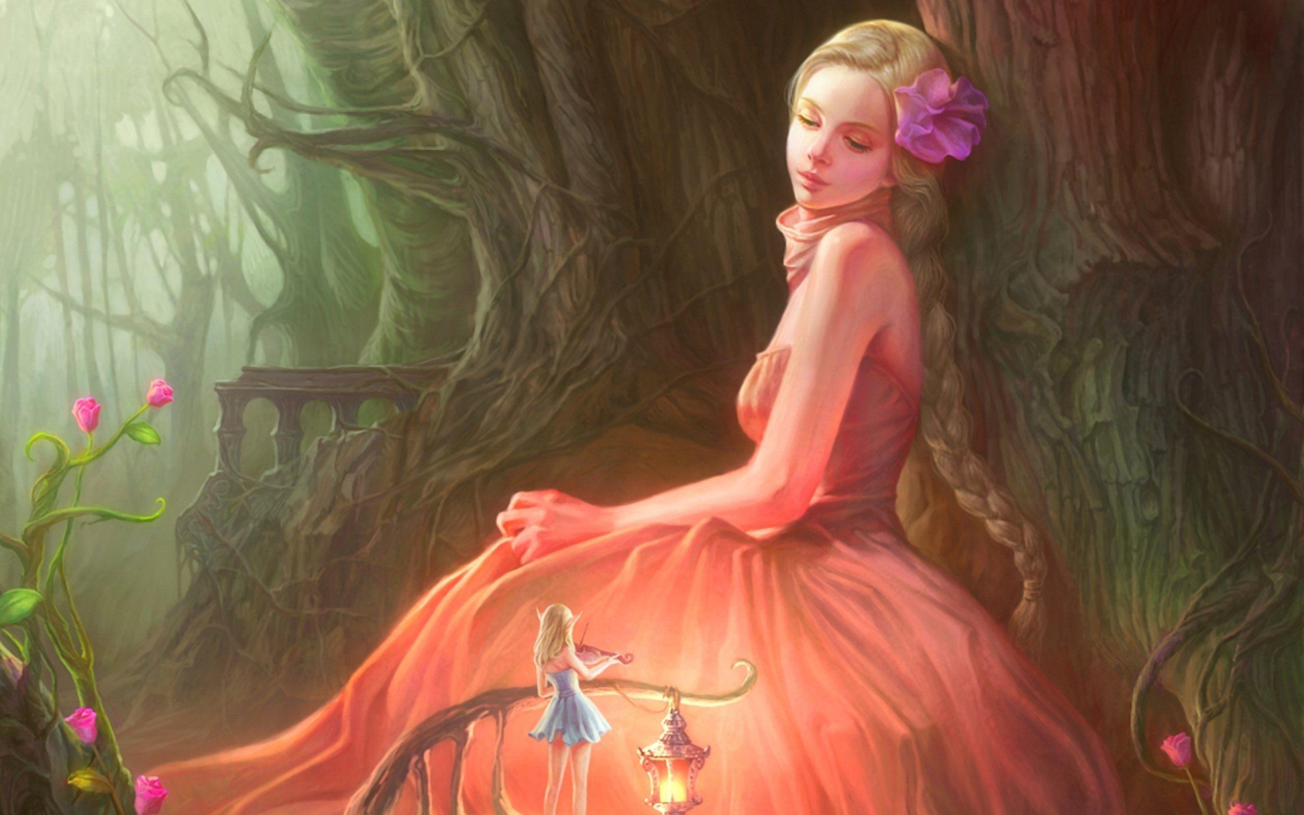 2560x1600 Group of Fantasy Girl And Fairy