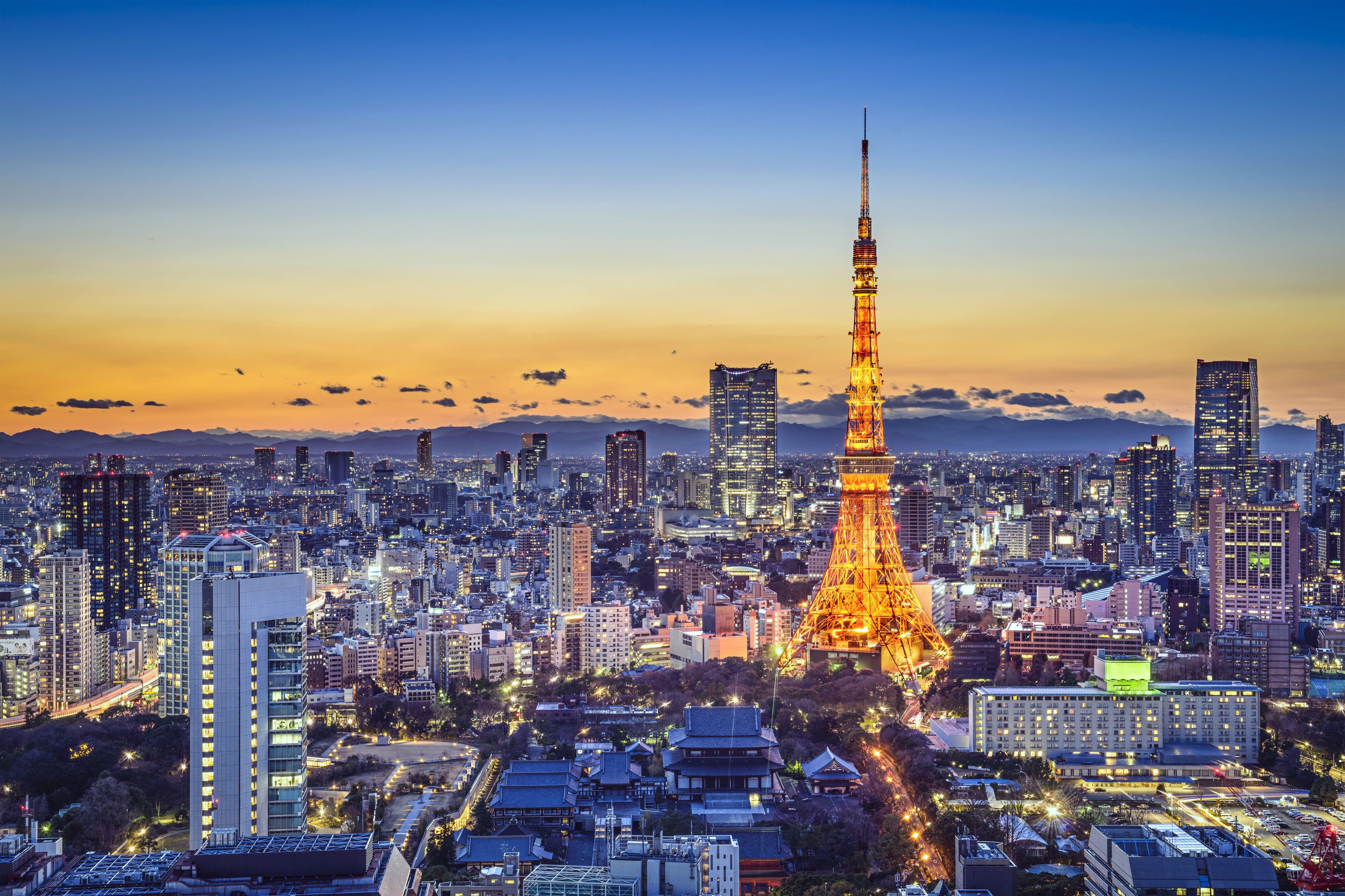 6000x4000 Japan City Wallpaper