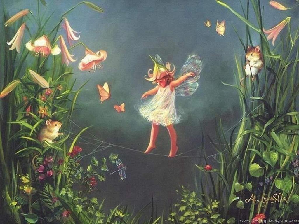 1024x768 Download Fantasy Fairies Little Fairy Wallpaper 1024x768 Desktop Background