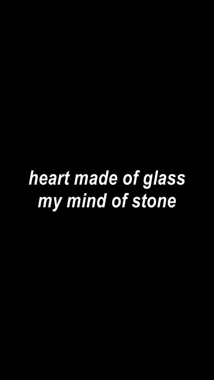 720x1280 wallpaper, heart make of glass, billie eilish wallpaper and mind of stone