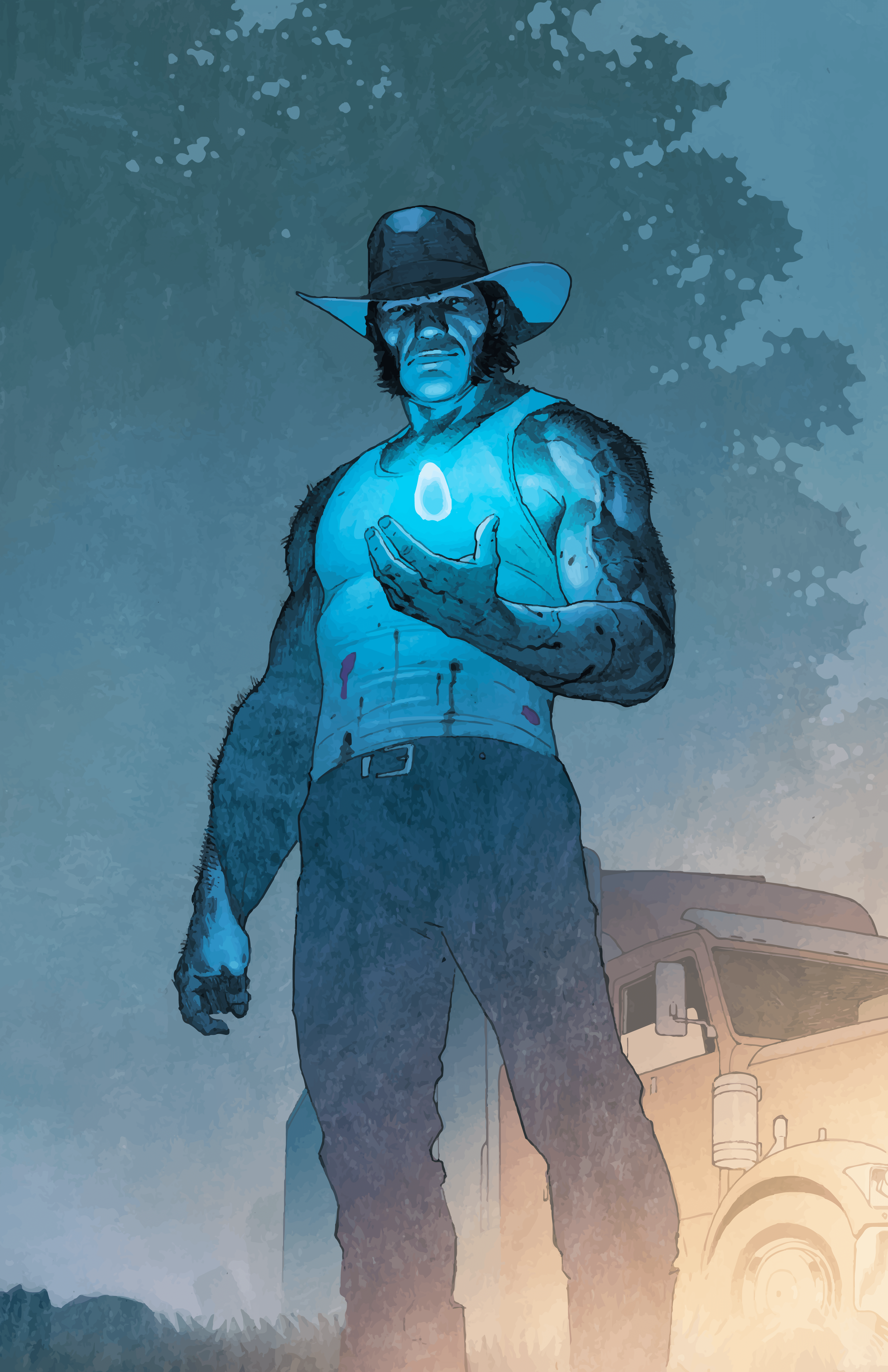 6245x9653 Wallpaper Wolverine holds the Space stone from Marvel Legacy. art
