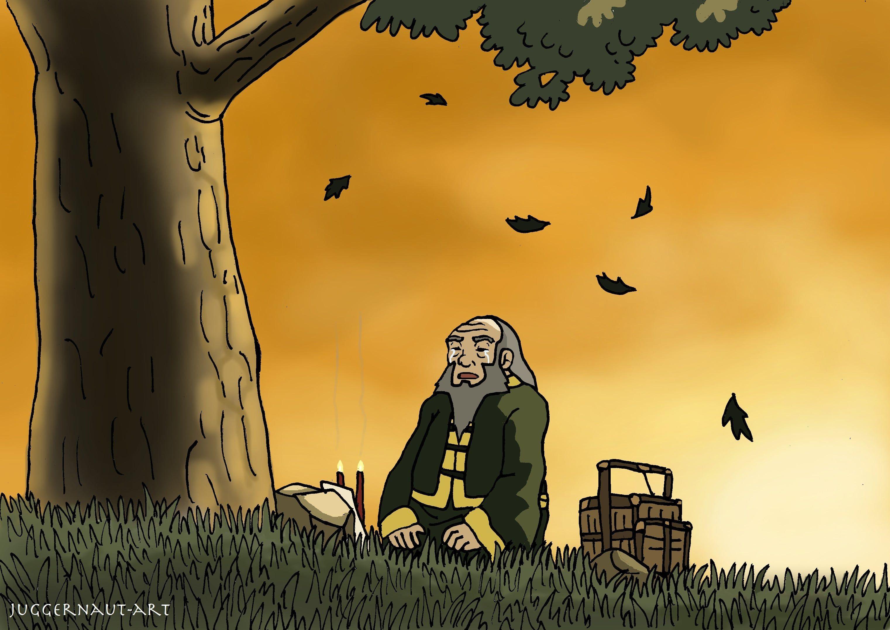 3043x2155 Uncle Iroh 4K Wallpaper Free HD Wallpaper