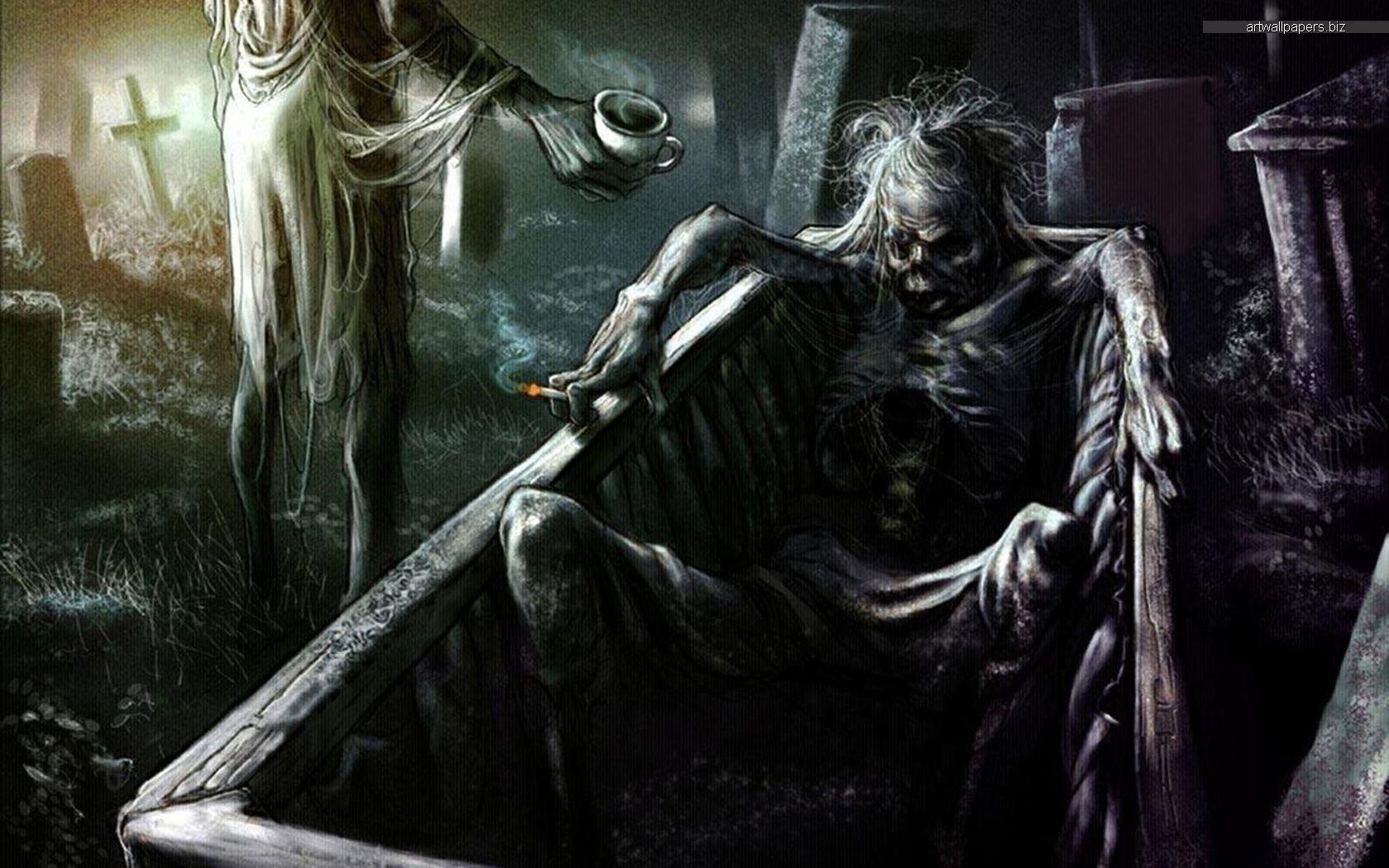 1680x1050 Gothic Horror Wallpaper